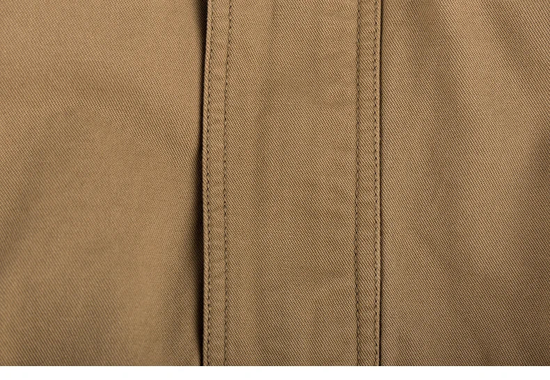 TACVASEN Cargo Casual Jackets With Zipper Pockets