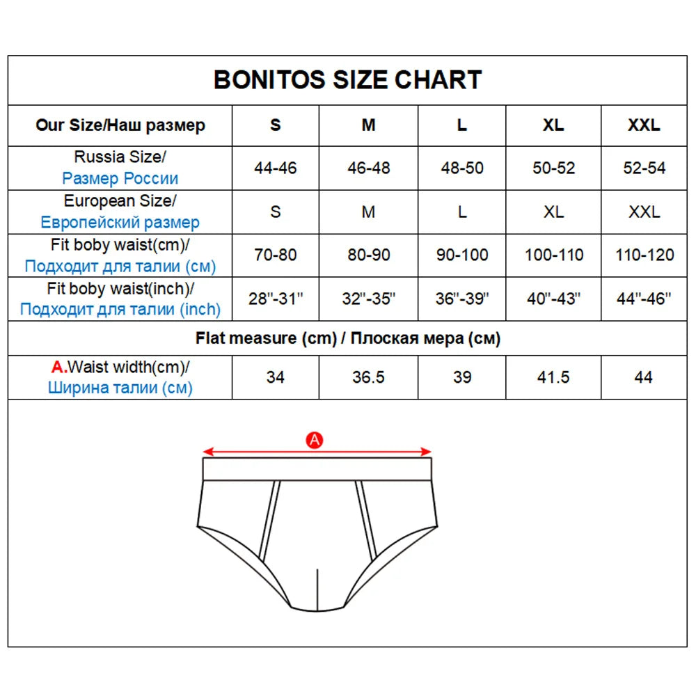 4pcs Set Brand Underpants For Men