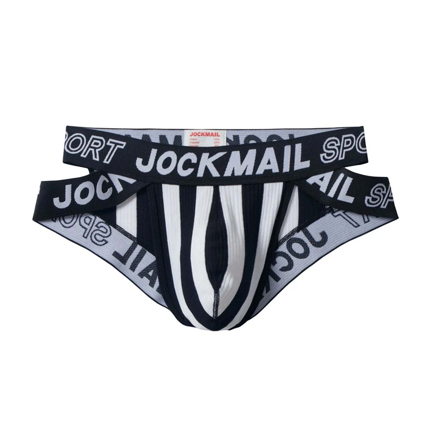 JOCKMAIL Stripe Open Back Underpants