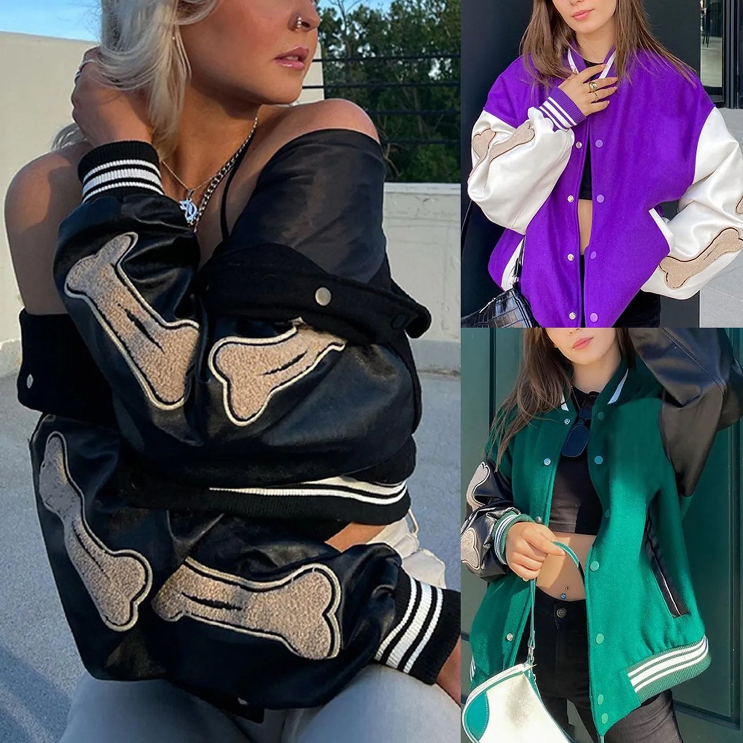 Fashion Bomber Jackets For Women