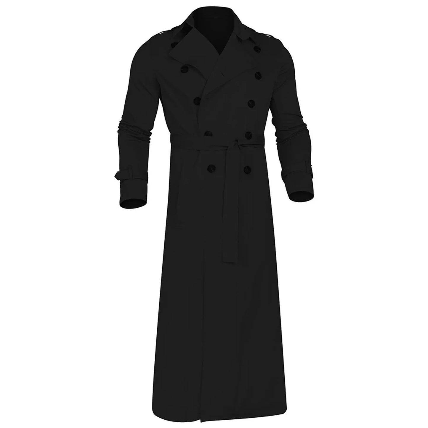 Double Breasted Trench Coat Winter Jacket Coat
