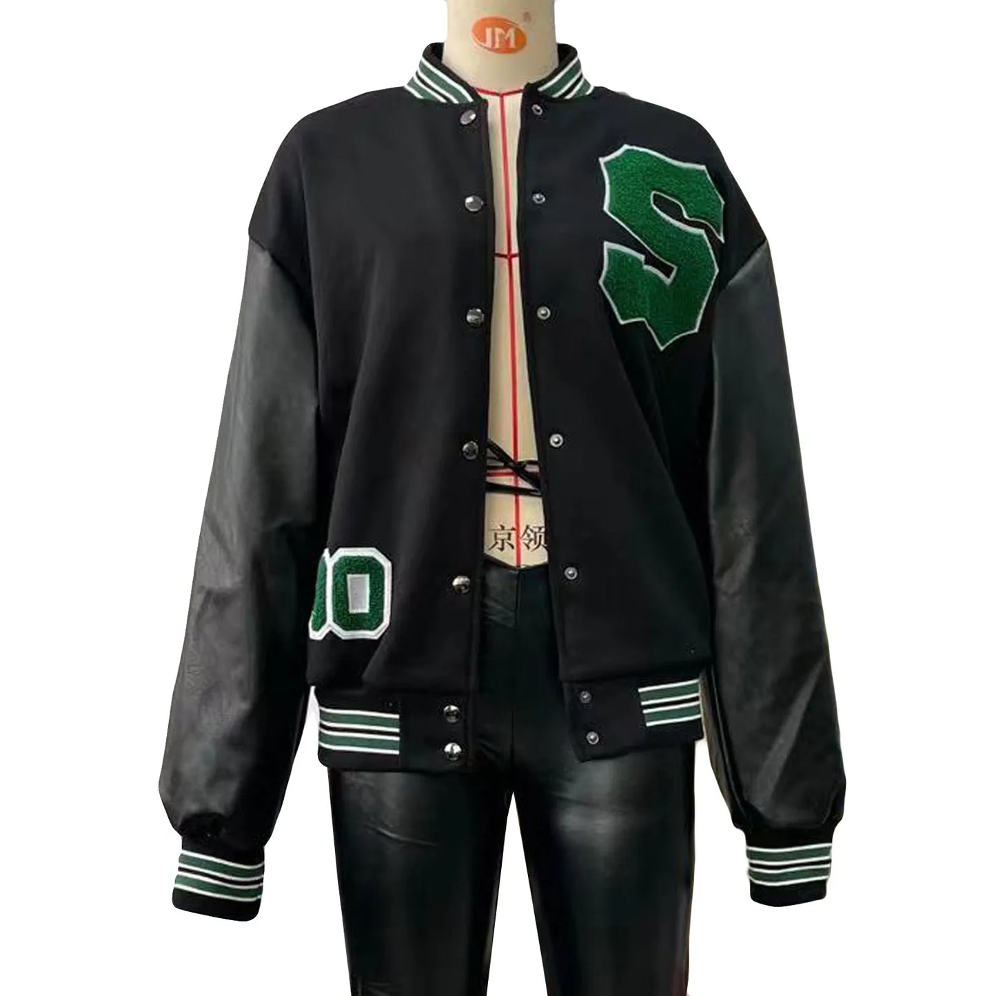 Vintage Baseball Bomber Varsity Women Jacket